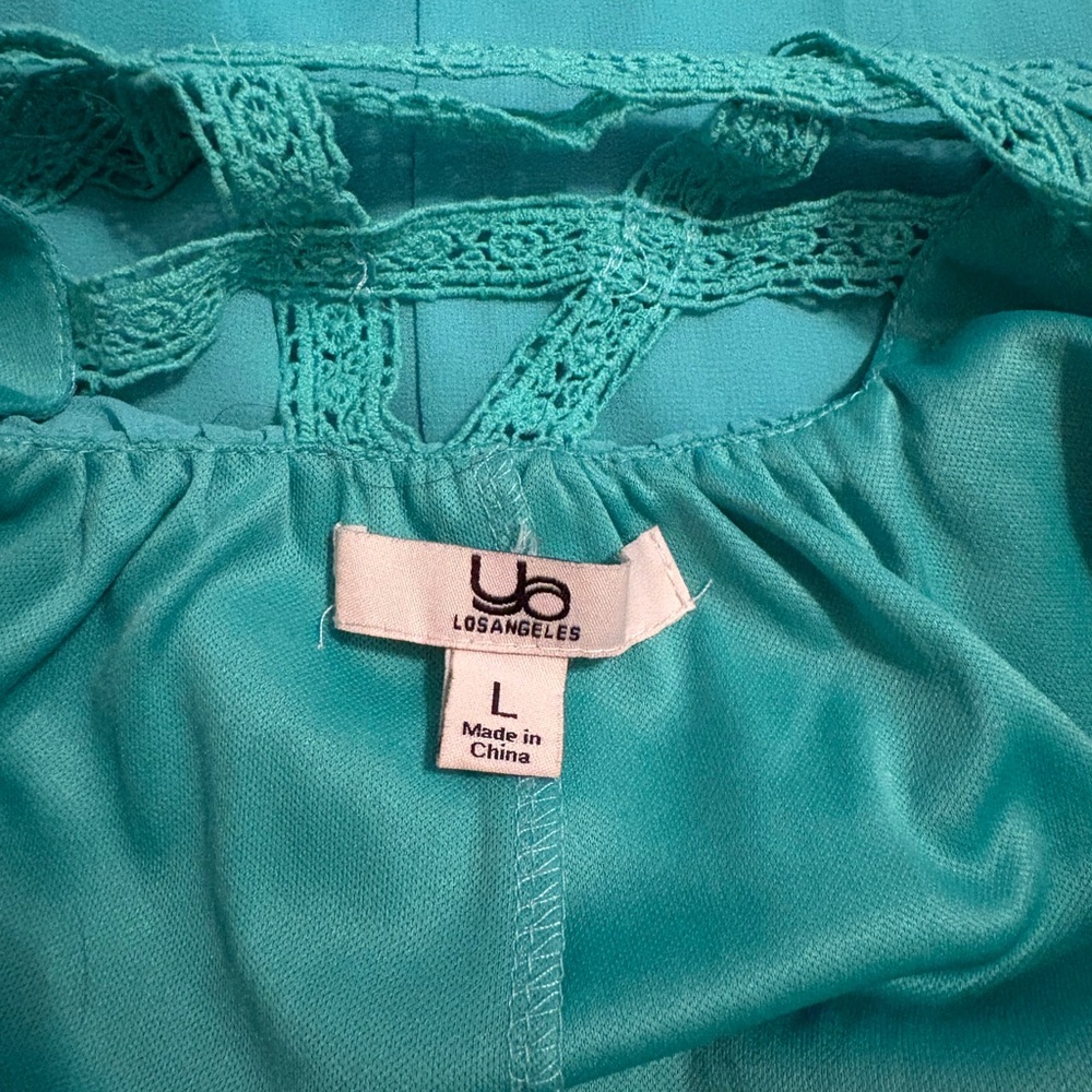 GREEN SHIFT DRESS - Picture 3 of 7